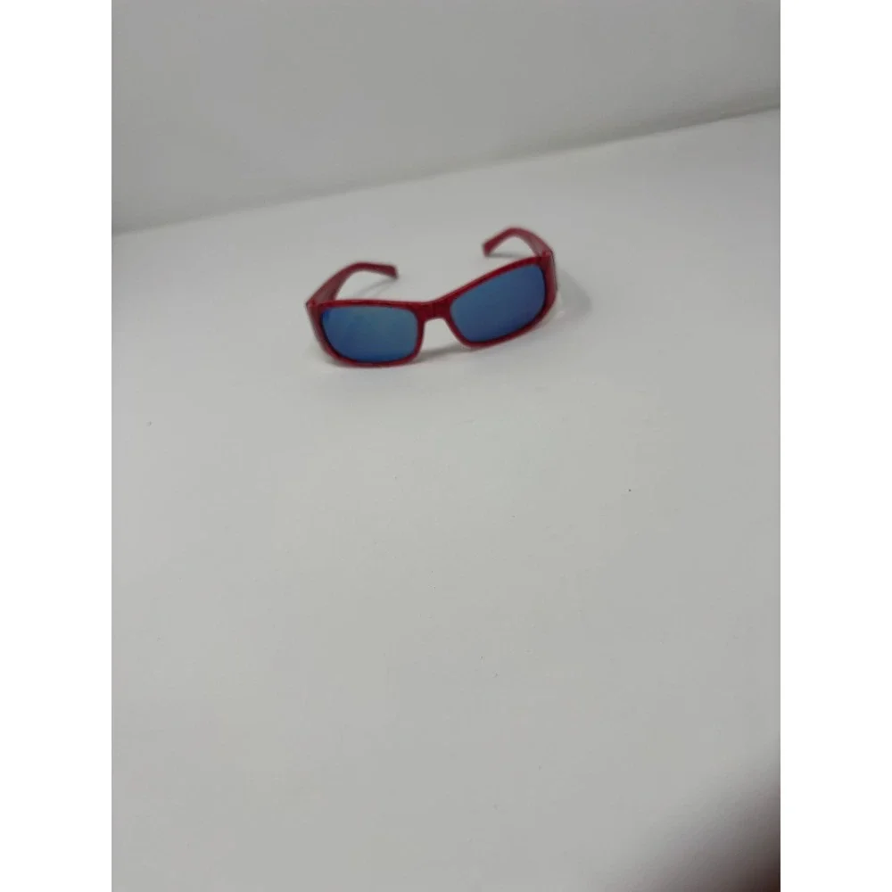 Marvel Spider Man Sunglasses Kids Red Web‎ Graphic Blue Tinted Lenses Superhero